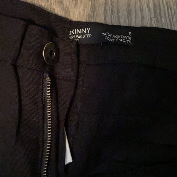 Black high waist skinny jeans - Picture 2 of 3